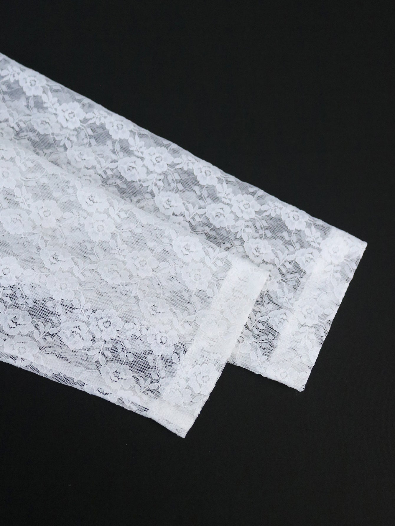 Vestido blanco manga larga encaje hasta 4XL