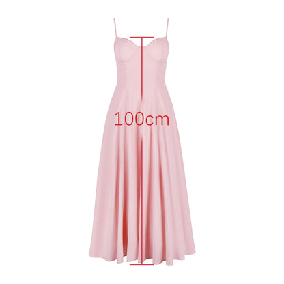 Vestido color Rosa con tul en falda , vestido bajo con corte elegante , encaje en escote.