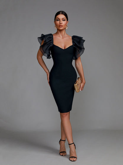 Vestido elegante negro