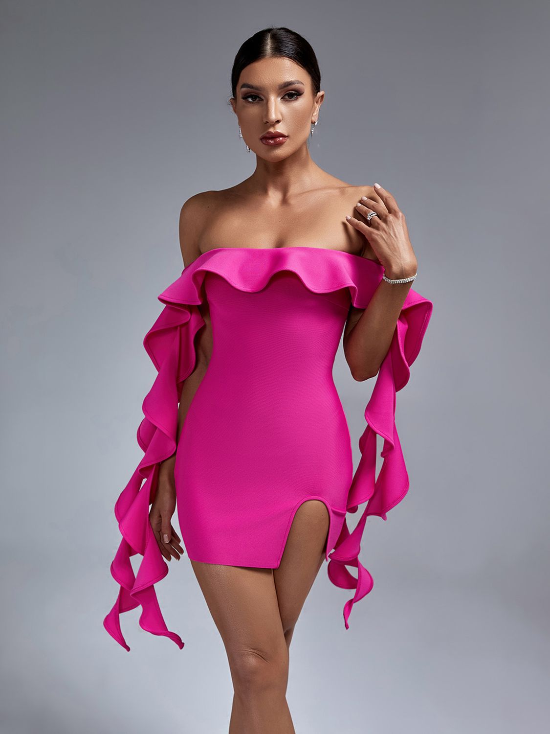 Vestido Rosa corto