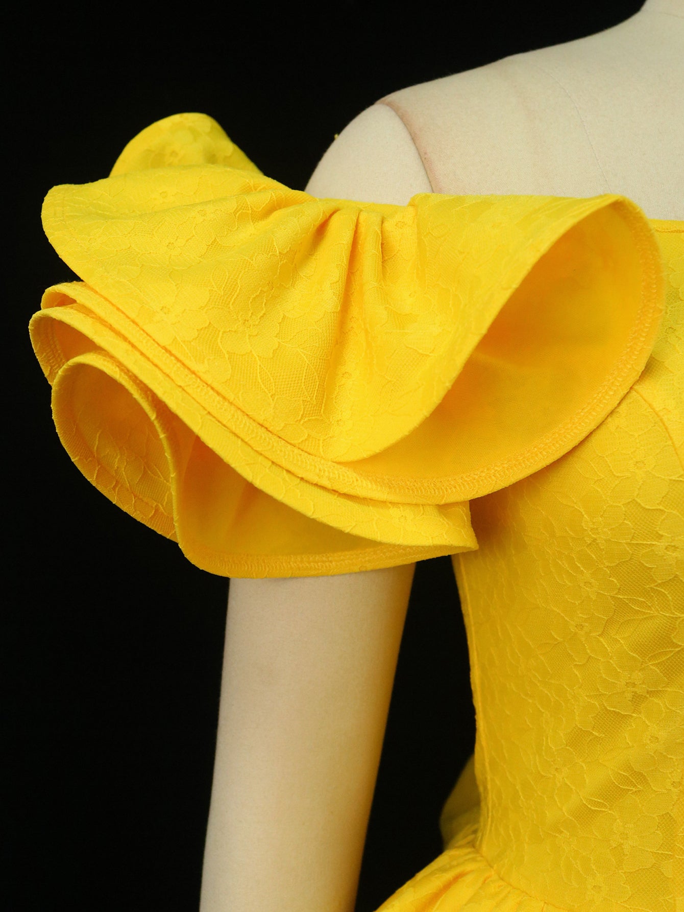 Vestido color amarillo