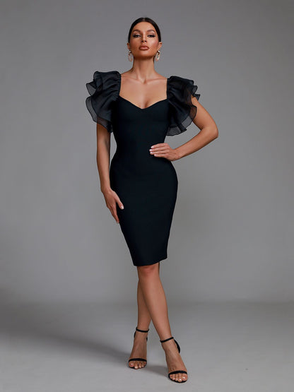 Vestido elegante negro