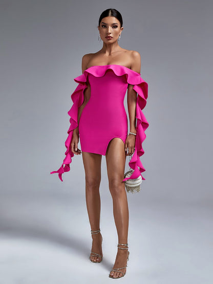 Vestido Rosa corto