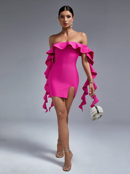 Vestido Rosa corto